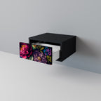 BLOOMING ELEGANCE Nachttisch in Schwarz