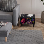 BLOOMING ELEGANCE Nachttisch in Schwarz