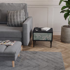 NIGHT LADY Nachttisch in Schwarz