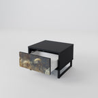 GENTLE POWER Nachttisch in Schwarz