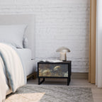 GENTLE POWER Nachttisch in Schwarz