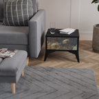 GENTLE POWER Nachttisch in Schwarz