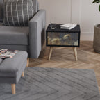 GENTLE POWER Nachttisch in Schwarz