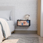 PASTEL DESTINY Nachttisch in Schwarz