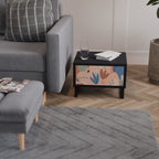 PASTEL DESTINY Nachttisch in Schwarz