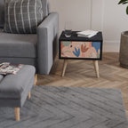 PASTEL DESTINY Nachttisch in Schwarz