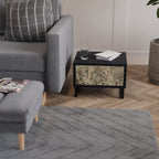 HERBAL GRACE Nachttisch in Schwarz