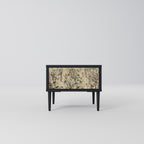 HERBAL GRACE Nachttisch in Schwarz