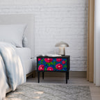 SPRING THOUGHTS Nachttisch in Schwarz