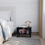 PURE BLOSSOM Nachttisch in Schwarz