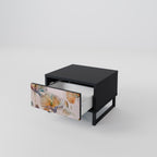 SOFTEN POPPY Nachttisch in Schwarz