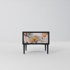 SOFTEN POPPY Nachttisch in Schwarz