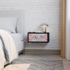 CHERRY BLOSSOM Nachttisch in Schwarz