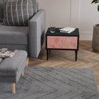 CRANE DANCE Nachttisch in Schwarz