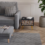 EMINENT HOOPOE Nachttisch in Schwarz