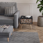 EMINENT HOOPOE Nachttisch in Schwarz