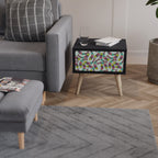 INDIAN FISH Nachttisch in Schwarz