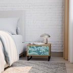 ASIAN SWAY Nachttisch in Eiche-Optik