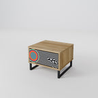 SPECTRA SHOWCASE Nachttisch in Eiche-Optik