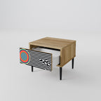 SPECTRA SHOWCASE Nachttisch in Eiche-Optik