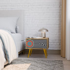 SPECTRA SHOWCASE Nachttisch in Eiche-Optik