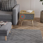 SPECTRA SHOWCASE Nachttisch in Eiche-Optik