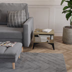 DELICATE MEMENTO Nachttisch in Eiche-Optik