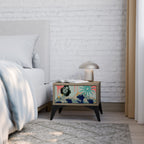 KANAGAWA BEAUTY Nachttisch in Eiche-Optik