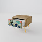 KANAGAWA BEAUTY Nachttisch in Eiche-Optik