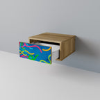 STREAMER TANGLE Nachttisch in Eiche-Optik