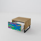 STREAMER TANGLE Nachttisch in Eiche-Optik