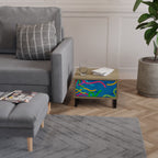 STREAMER TANGLE Nachttisch in Eiche-Optik