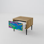 STREAMER TANGLE Nachttisch in Eiche-Optik