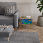 STREAMER TANGLE Nachttisch in Eiche-Optik