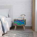 STREAMER TANGLE Nachttisch in Eiche-Optik