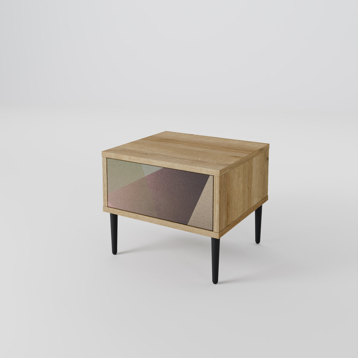 BEIGE GEOMETRY Nachttisch