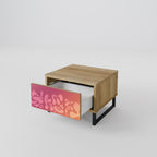 IRREGULAR PINK Nachttisch in Eiche-Optik