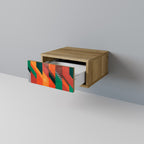 MAKESHIFT ARTISTRY Nachttisch in Eiche-Optik