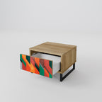 MAKESHIFT ARTISTRY Nachttisch in Eiche-Optik