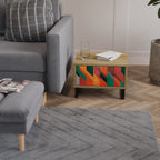 MAKESHIFT ARTISTRY Nachttisch in Eiche-Optik