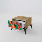MAKESHIFT ARTISTRY Nachttisch in Eiche-Optik