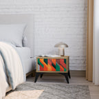 MAKESHIFT ARTISTRY Nachttisch in Eiche-Optik