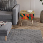 MAKESHIFT ARTISTRY Nachttisch in Eiche-Optik