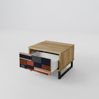 INTREPID FORMATION Nachttisch in Eiche-Optik