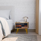 INTREPID FORMATION Nachttisch in Eiche-Optik