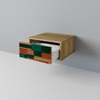 EARTHY FIGURES Nachttisch in Eiche-Optik