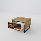 FIGURES OF NATURE Nachttisch in Eiche-Optik