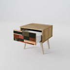 FIGURES OF NATURE Nachttisch in Eiche-Optik