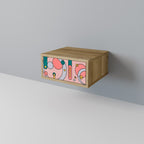 GOSSAMER ECHOES Nachttisch in Eiche-Optik