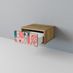 GOSSAMER ECHOES Nachttisch in Eiche-Optik